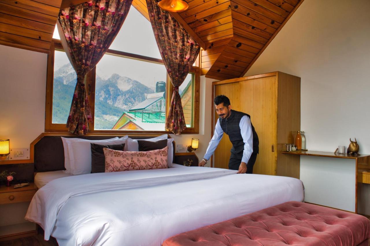 The Wooden Chalet, Manali Exterior foto