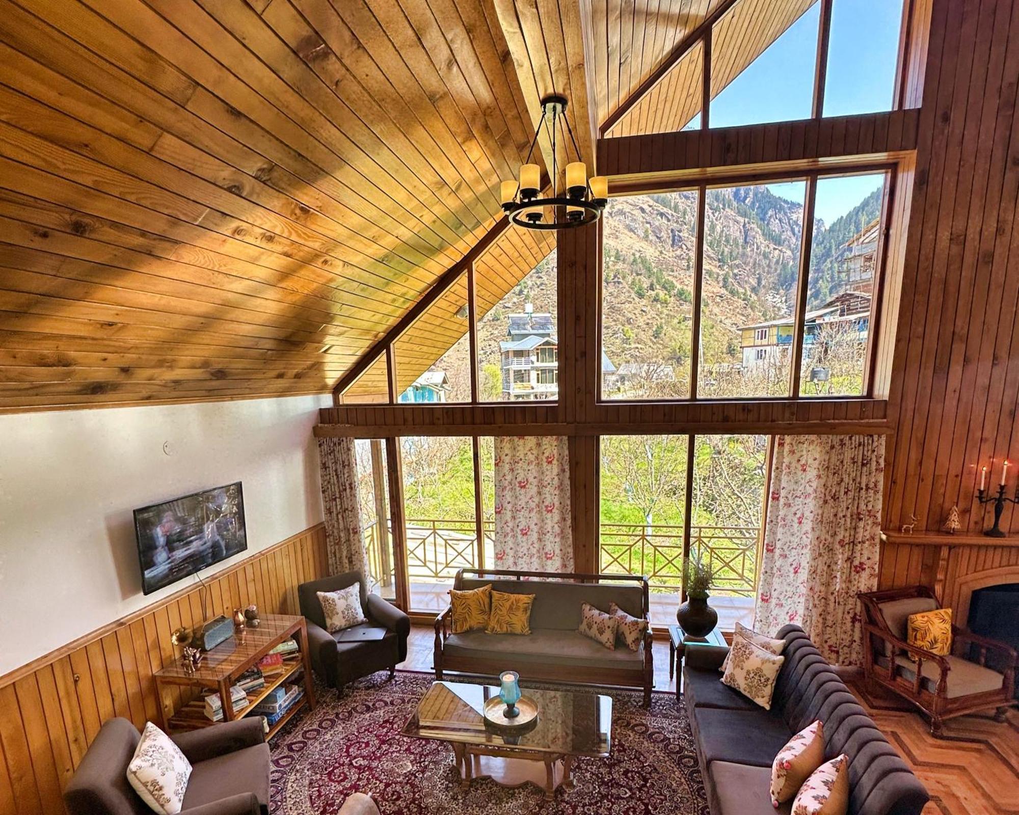 The Wooden Chalet, Manali Exterior foto